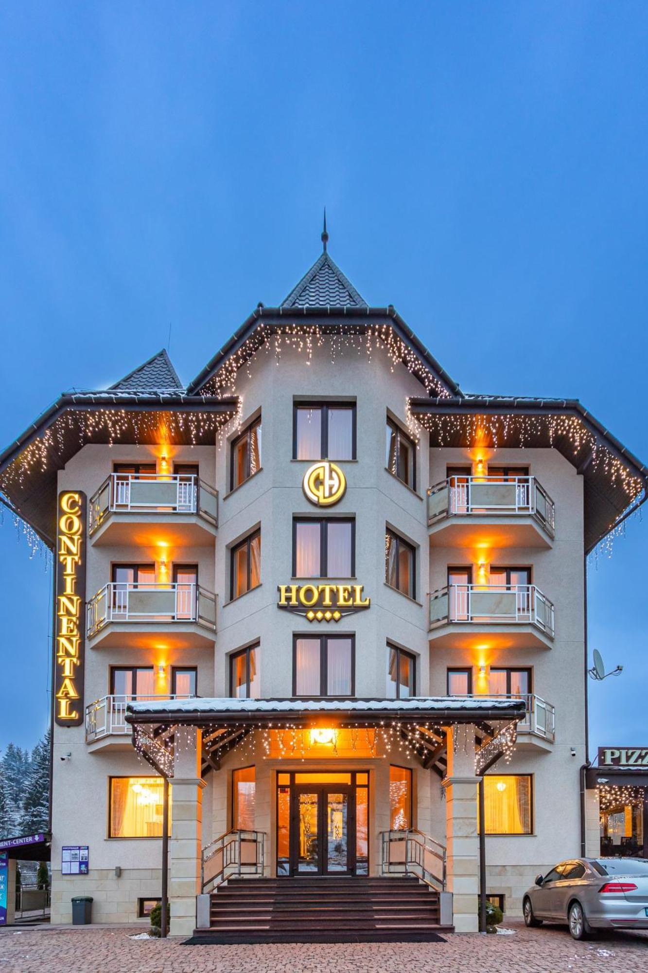 Continental Spa Resort Bukovel Luaran gambar